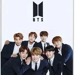 Blue Aura BTS BT21 Pen with mini note book Set 1 or 4 For School College Office Gifting Or Collectible pen(BTS Boys)