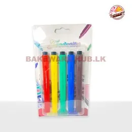 Food Coloring Pens – 5 Color Set | Edible Ink for Cakes, Cookies & Fondant