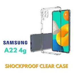 Samsung Galaxy A22 4g Shockproof Silicone Phone Case Transparent Protection Back Cover