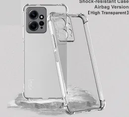 Redmi Note 12 4G Transparent Shockproof Back Cover Case