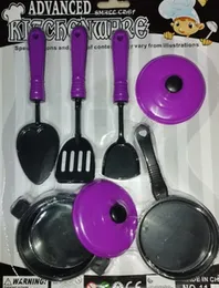 kitchen 7pcs cookware toys set for kids