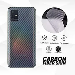 Carbon Fibre Transparent Back Sticker For Samsung A51