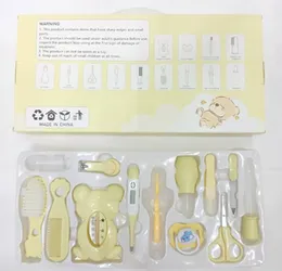 Baby Health Care Set Portable Newborn 13 Pcs Kids Grooming Kit