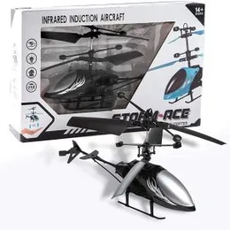 Kids Volwco Rechargeable Infrared Induction RC Helicopter With LED Light (0010)