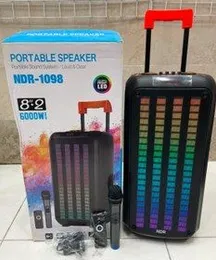 NDR 1098 8"×2 Bluetooth Speaker