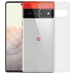 Carbon Fibre Back Sticker for Google Pixel 6 / 6a / 6 Pro / 7 / 7 Pro – Slim Fit | Anti-Scratch & Stylish Wrap