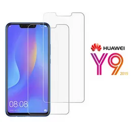 9H Tempered Glass Fully Transparent Glass for apple Huawei Y9 2019