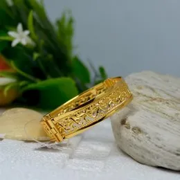 Guaranteed Gold Plated Expandable Free Size  Baby Bangle Family Love Gifts Jewelry For Baby.