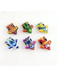 High quality children's toys colorful warrior eject super wings pull back aircraft