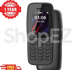 Nokia 106 4G Dual Sim Button Phone Brand New with 1 Year Warranty