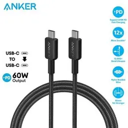 Anker 322 USB-C to USB-C Braided Cable (6ft / 1.8m) – Durable Fast Charging Cord – Model A81F6H11
