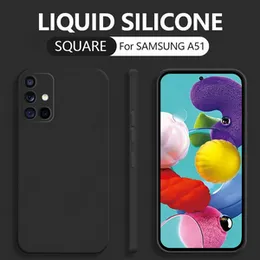 Samsung Galaxy A51 Liquid Soft silicone case cushion back cover for Samsung Galaxy A51 Ratings 5