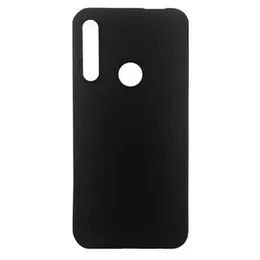 Huawei Y9S Black Slim fit Soft Rubber Case back cover for Huawei Y9S
