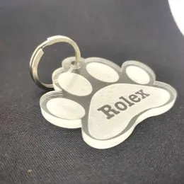 Customized Acrylic Name Key Tags With Your Lover Name, Personalized Acrylic Key Tags, Key Chains