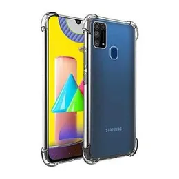 Samsung Galaxy M31 Shockproof Silicone Phone Case Transparent Protection Back Cover