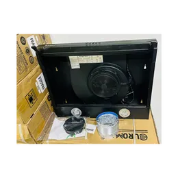 Black Slim Exhaust Range Cooker Hood (Filter Model) 60cm