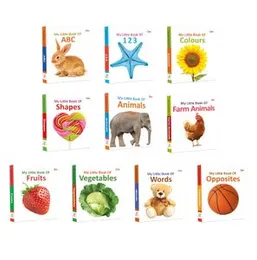 My First Library : Set of 10 Board Books for Kids - Boxset Board book