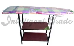 Ironing Table With Two Layer Storage Rack