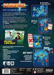Pandemic Board Game - A Cooperative Battle to Save Humanity, Strategy Game for Kids and Adults, Ages 8+, 2-4 Players, 45 Minute Playtime, Made by Z-Ma