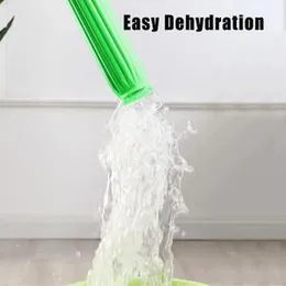 New 2 in 1 Dehydrated Mop, Self-Wringing Twist Mops for Floor Cleaning with Folding Bucket, 360 Degree Spin Round Wall Cleaning Wet and Dry Mop, for H