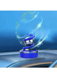 Solar Power Car Aromatherapy Magnetic Levitation Air Freshener Interstellar Suspension Double Dual Rings High-tech Aroma Decor