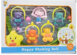 Happy Shaking Bell Cot Mobile Small