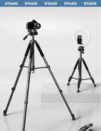 RTAKO VT-860S 170cm Carbon Steel Photography Tripod - Stable & Adjustable