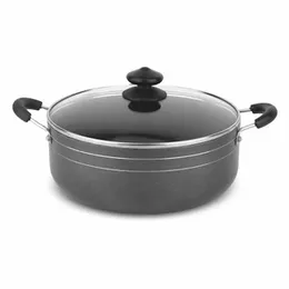 Premium Orange 2.6MM Non-Stick Cook & Serve Casserole with Tempered Glass Lid, Durable and Easy to Clean Perfect for Everyday Use