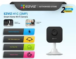 EZVIZ H1C Full HD 1080P 2MP Two Way Talk Motion Detection Wireless Indoor WiFi Security CCTV IP Camera