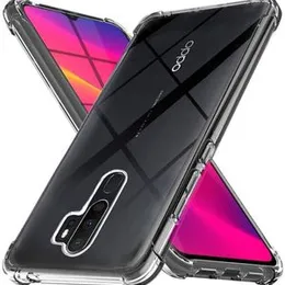 Luxury Shockproof Thickballoon Transparent Back Cover for Oppo A5 2020