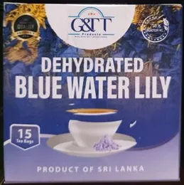 DEHYDRATED BLUE WATER LILY