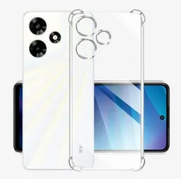 Infinix Hot 30 Shockproof Clear Case Transparent Back Cover For Inifnix Hot 30