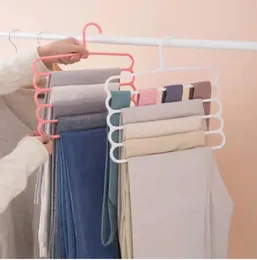 Multifunctional Anti-Slip & Anti-Fall Trousers Rack – Multi-Layer | Traceless Hanger | Tie & Scarf Organizer