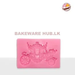 Princess Carriage Silicone Mould – A-168 | Decorative Fondant Tray | Flexible & Reusable