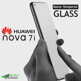 Nova 7i Stylish Full Cover Matte Texture MTB tempered Glass Protector Frosted Glass for Huawei Nova 7i