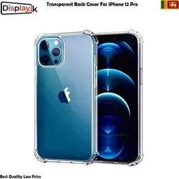 iPhone 12 pro Transparent Clear Shockproof Bumper Clear View tpu Protective case Back cover for iPhone 12 pro