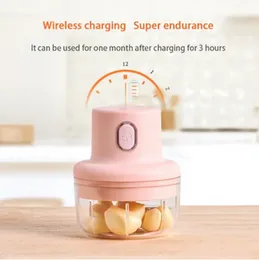 Intelligent Electric Garlic Machine Garlic Cutter with Multifunctional Fruit Vegetable Food Chopper