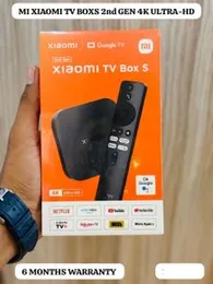 Xiaomi TV Box S (2nd Gen) - 4K Ultra HD Streaming Media Player with Google TV