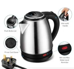 Stainless Steel Electric Kettle Premium Quality With 1 Year Warranty