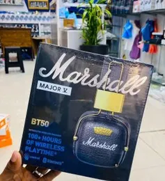 Marshall Major V. It is a pair of wireless Bluetooth headphones.