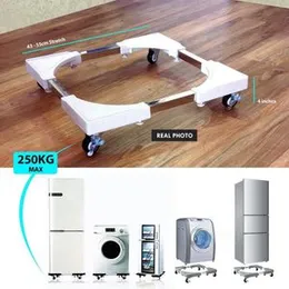 Adjustable Movable Trolley wheel stand base for Fridge, Washing Machine, Gas Cylinder and Water Dispenser with wheels