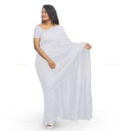 White Vichithra Satin Plain