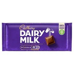 Cadbury Dairy Milk Chocolate Bar – 160g | Smooth & Creamy Milk Chocolate