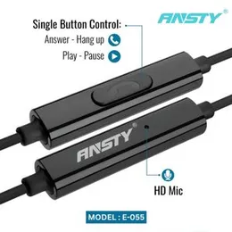 E-055   Hi-Fi   Stereo   Earphone   –   3.5mm