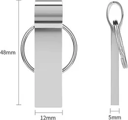 USB 3.0 Flash Drive 2TB – High-Speed Waterproof Memory Stick with Keychain, Durable Thumb Drive Data Storage USB Stick for PC, Laptop, Car Audio & Mor