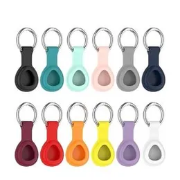 Airtags Tracking Device Cover – Anti-Lost Silicone Holder with Secure Loop