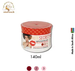 White Secret body cream 140ml