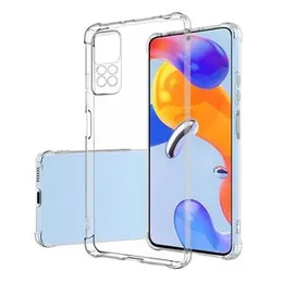 Thickballoon Shockproof Transparent Back Cover for Redmi Note 11 pro plus