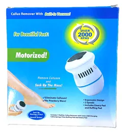 Electric Callus Remover, Callus Removal, Foot Rechargeable, Pedicure Set, Foot Care, Callus Remover, Foot Care Device, Electric 6 Attachments