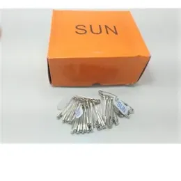 Steel Safety Pins - 12 Pcs Silver Color